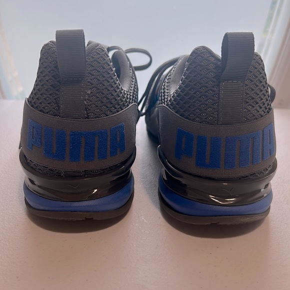 Puma, Axelion, Gray Mesh Men’s Training Sneakers Size 9.5 - Picture 3 of 9
